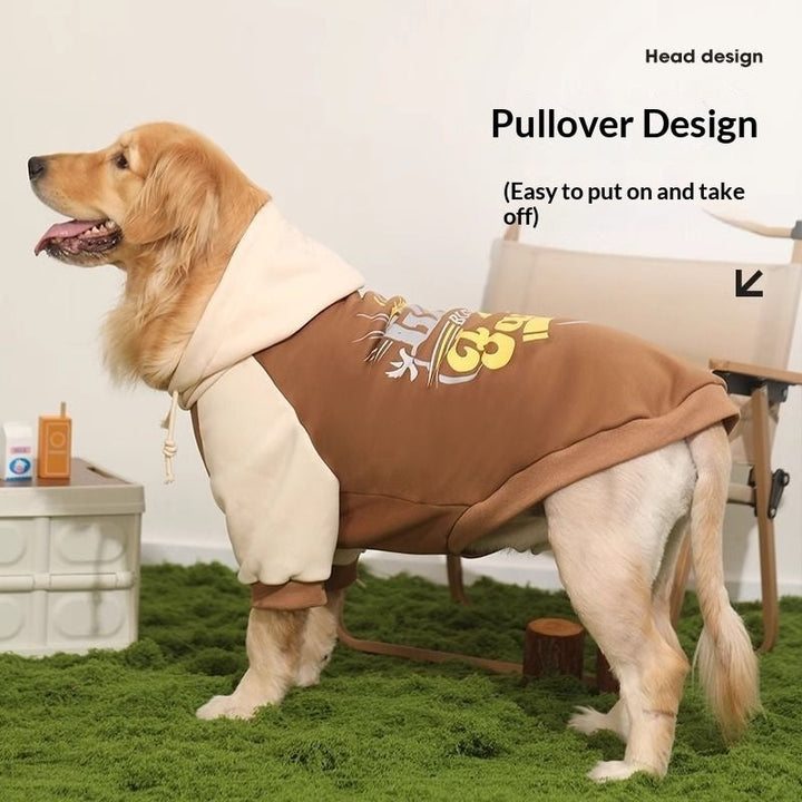 Keep Your Furry Friend Warm and Stylish with Our Pet Sweater for Large Breeds