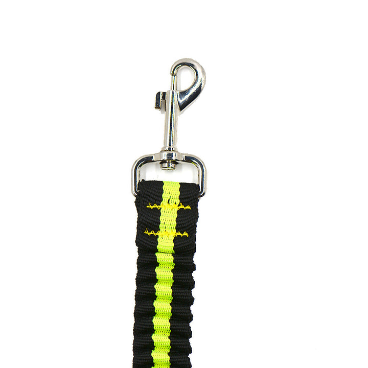 Enhance Your Walks with the Pet Adjustable Double Head Nylon Leash For Two Pets