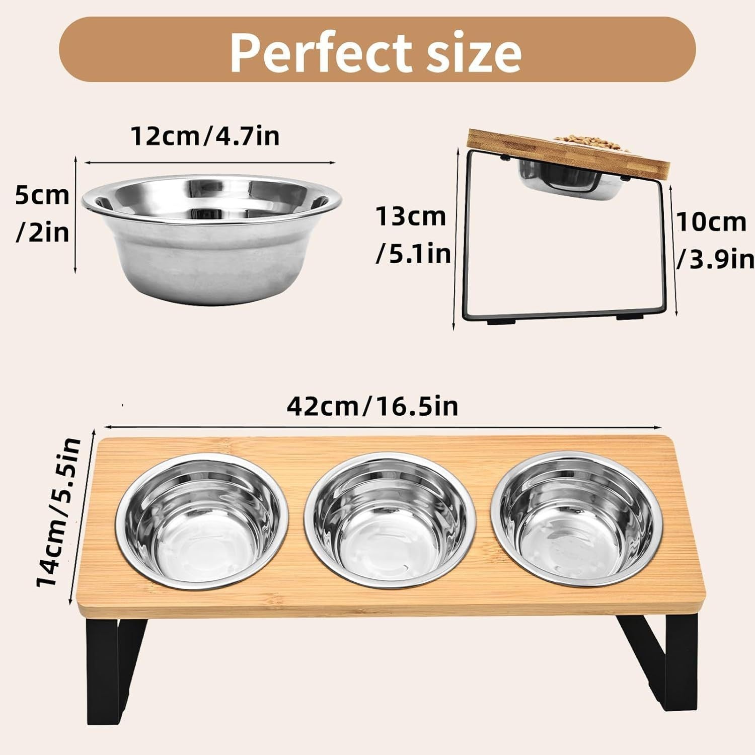 Enhance Your Pet's Dining Experience with Our Pet Feeding Rack