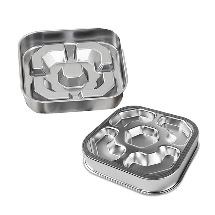 Enhance Your Pet's Mealtime with Our Stainless Steel Slow Feeding Bowl