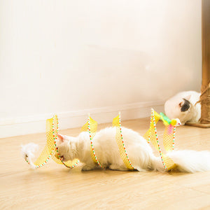 Discover the Ultimate Fun with Our Foldable Pet Tunnel Toy