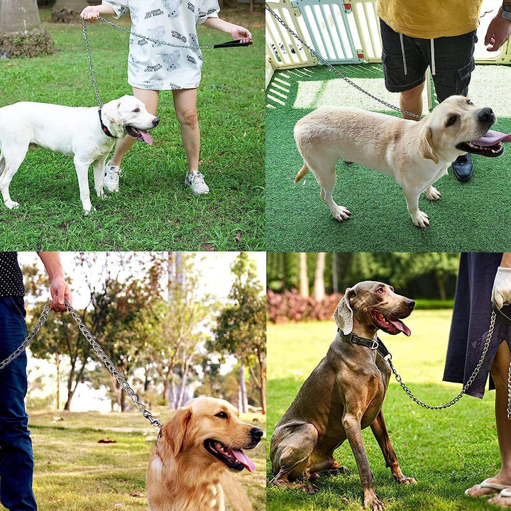 Enhance Your Walks with Our Heavy Duty Metal Chew Proof Chain Leash