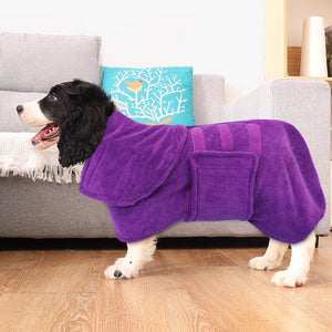 Experience the Magic of Quick Drying with Our Pet Super Absorbent Bath Towel