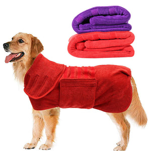 Why Your Dog Deserves the Best: The Pet Super Absorbent Quick Drying Fiber Bath Towel
