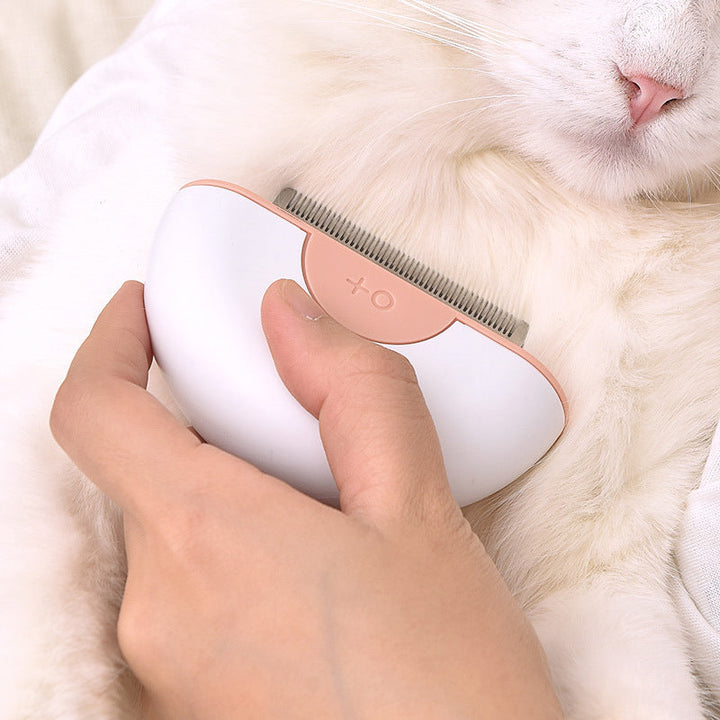 The Ultimate Pet Steel Grooming Comb for Dematting and Shedding Control