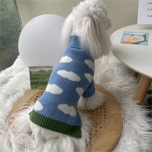 Elevate Your Pet's Wardrobe with Our Jacquard Knit Sweater
