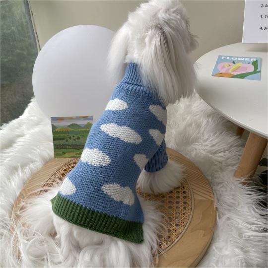 Elevate Your Pet's Wardrobe with Our Jacquard Knit Sweater