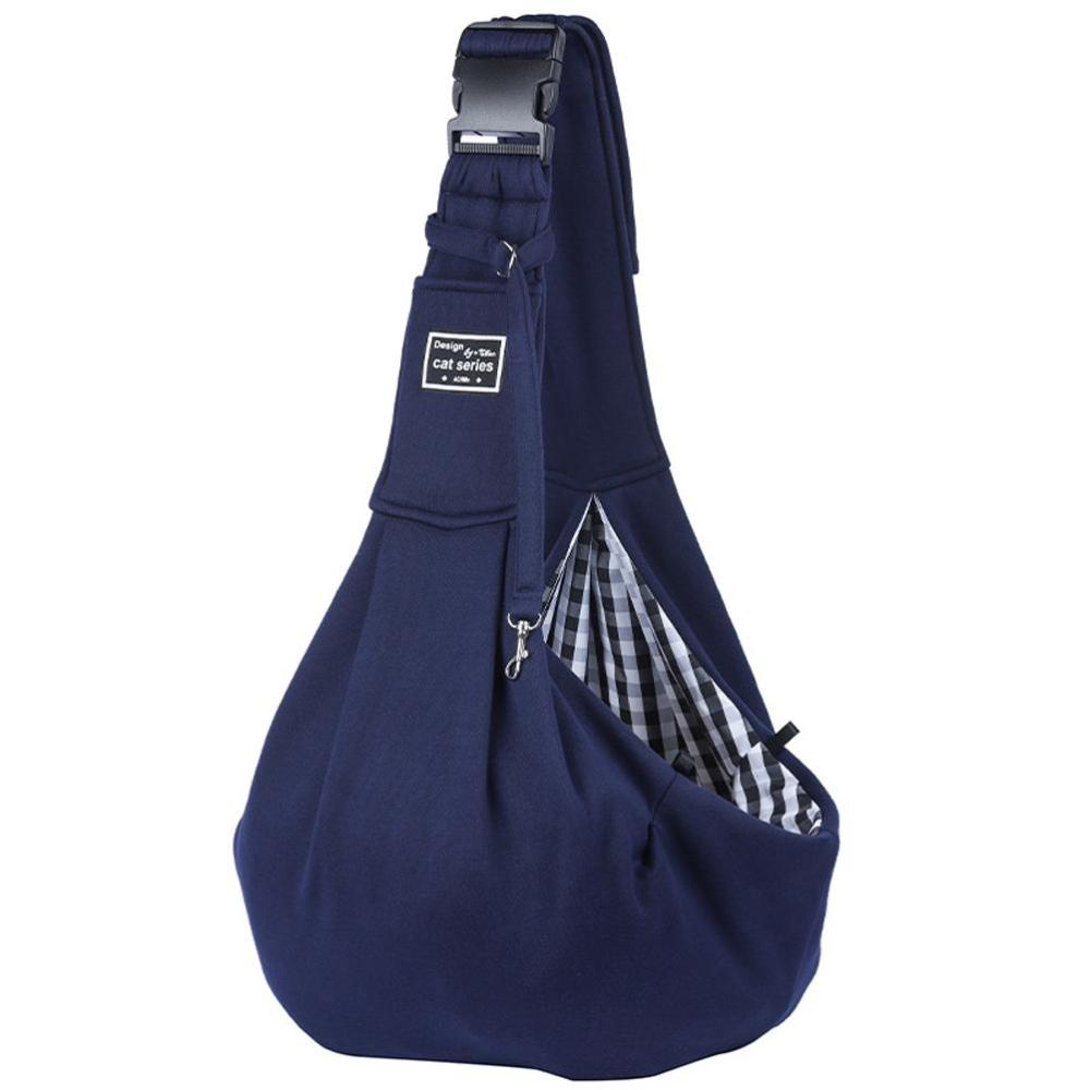 Pet Travel Sling Carrier Breathable Outdoor Hiking Carry Bag