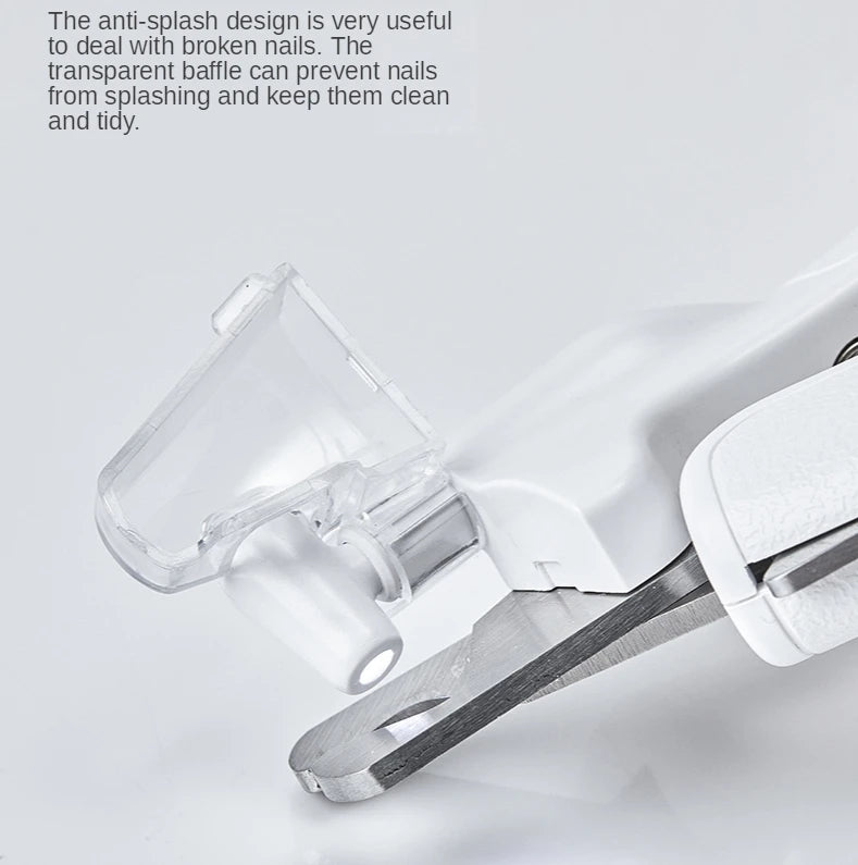 Pet Professional Nail Clipper Scissors LED Trimmer Tool