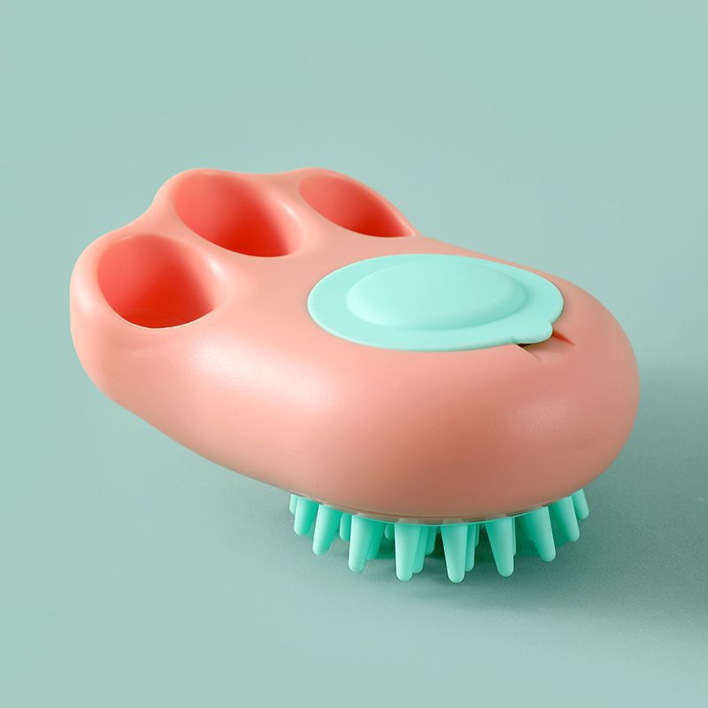 Pet Claw Bath Brush Massage Comb Grooming Tool
