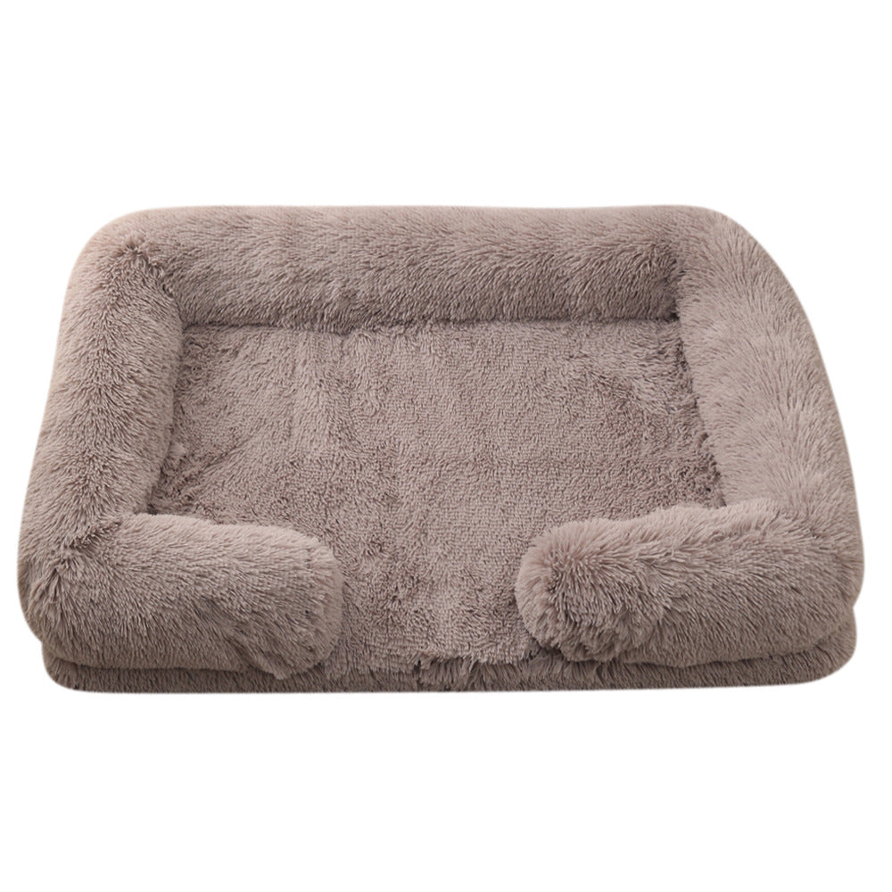 Pet Plush Round Winter Sleeping Bed