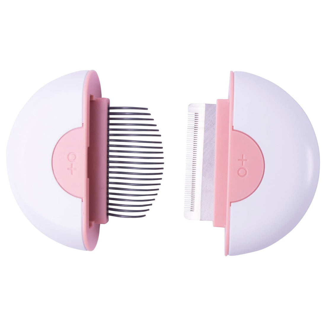 Pet Steel Grooming Comb For Dematting And Shedding Control