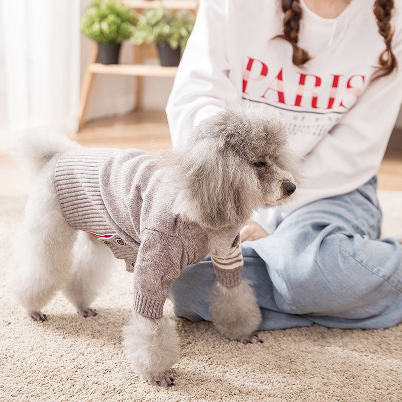 Pet Sweater Coat Warm Comfortable Winter Apparel