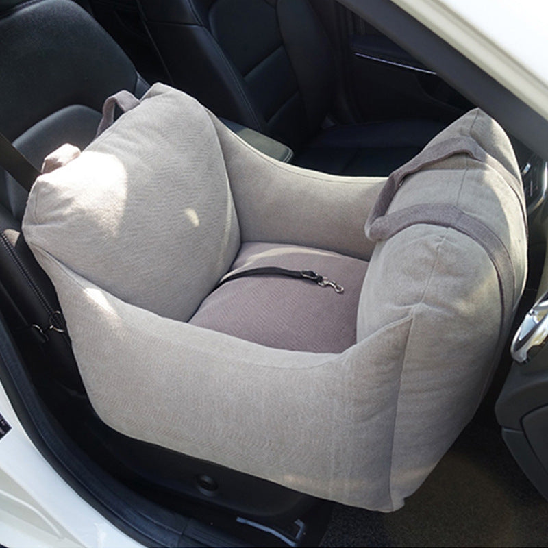 Pet Car Carrier Seat Waterproof Portable Travel Safety Basket