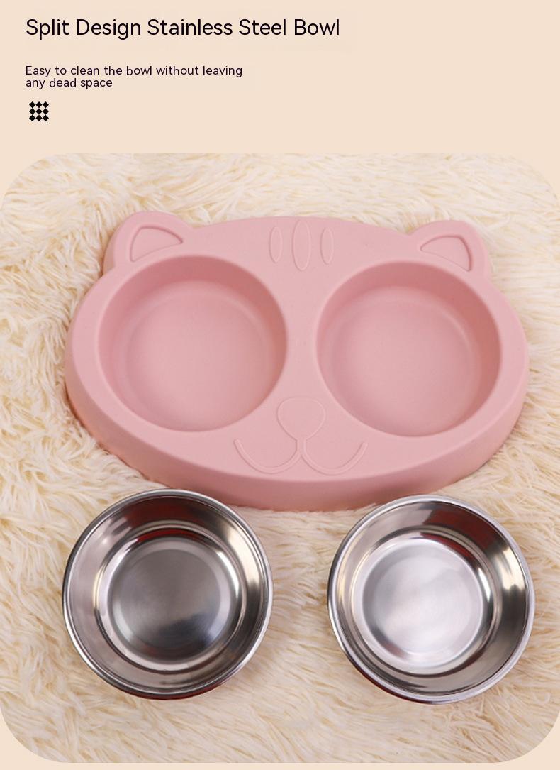 Pet Feeding And Drinking Rice Basin Bowl
