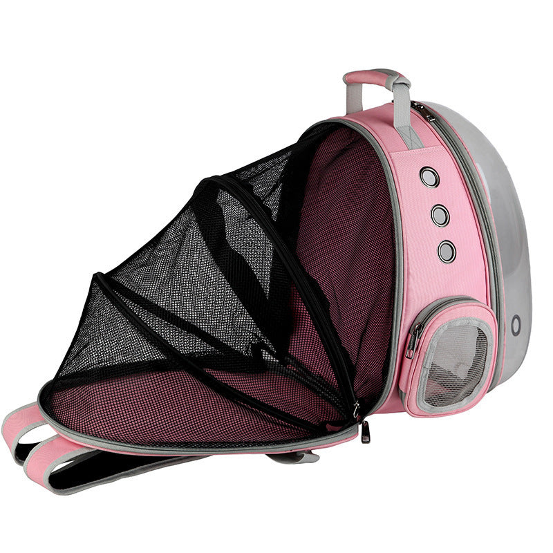 Portable Pet Bubble Backpack Carrier Space Capsule 360 View Rucksack