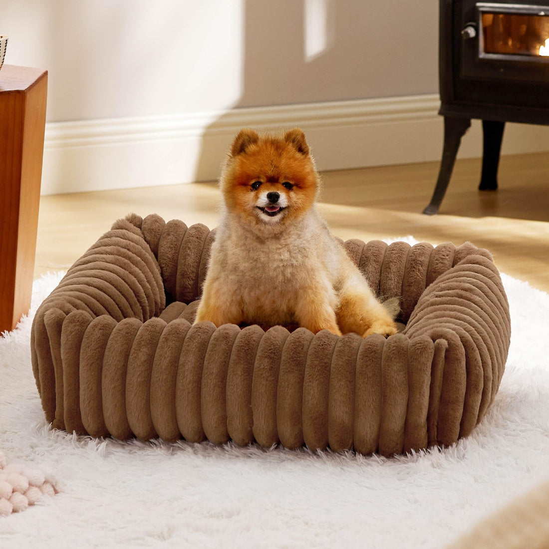 Pet All Season Warm Plush Pet House Bed