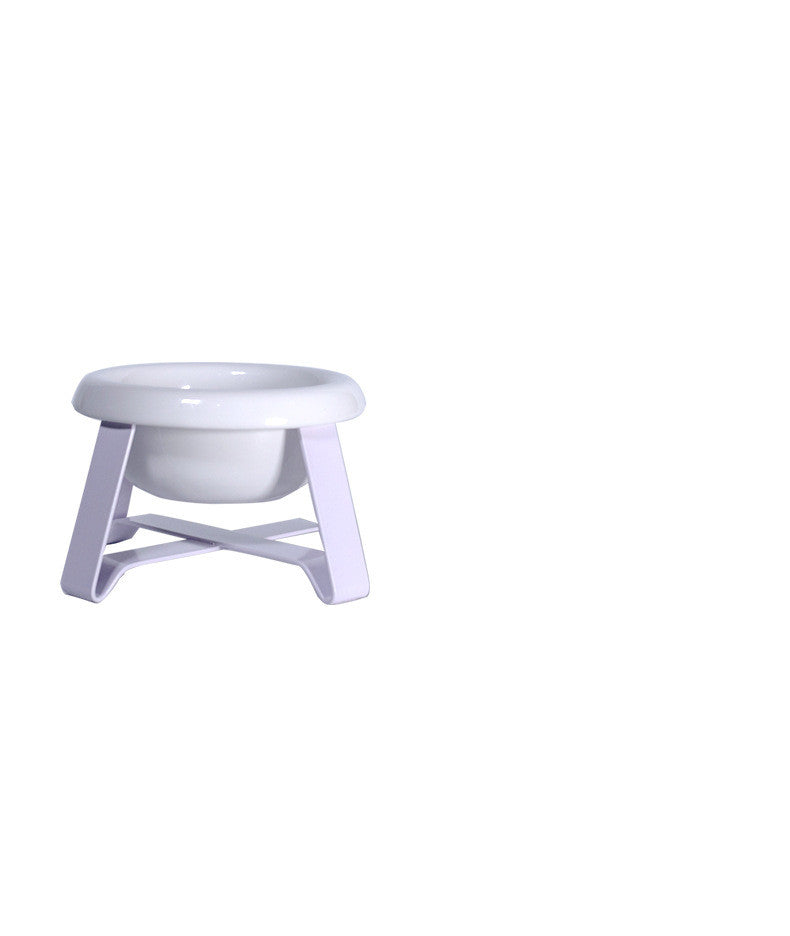 Pet Creative Anti Slip Feeding Bowl With Iron Stand
