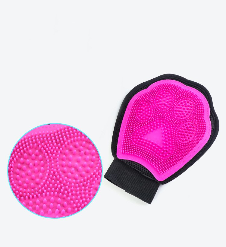 Pet Bath Glove Cleaning Massage Brush For Pets