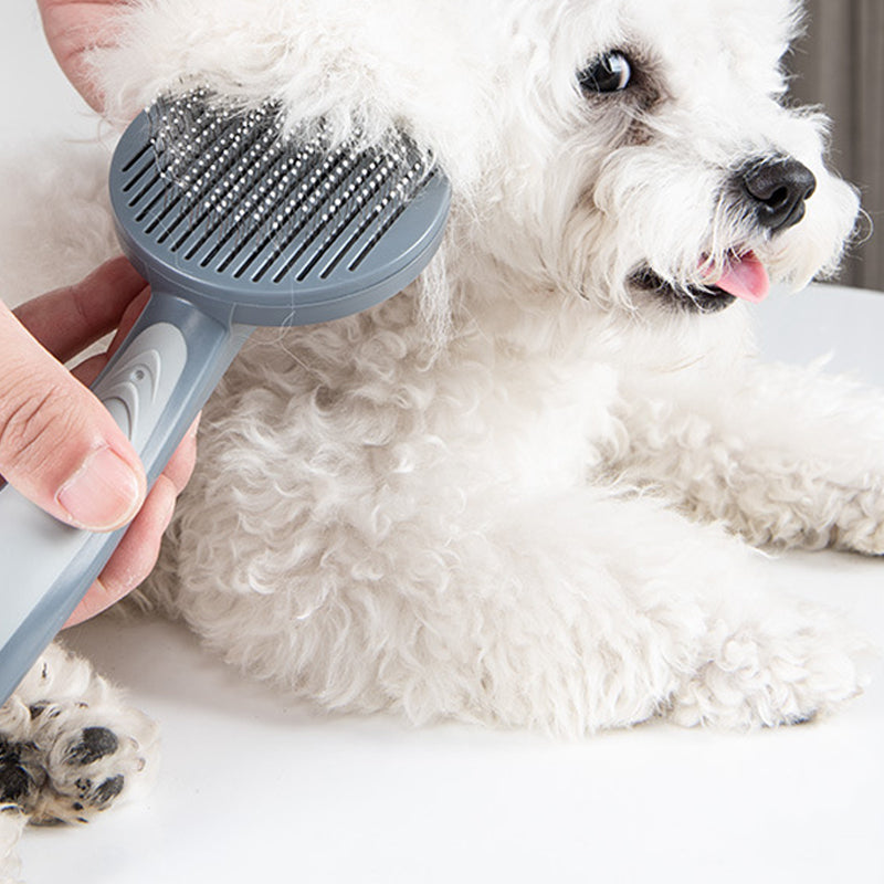 Pet Slicker Grooming Brush For Shedding And Cleaning