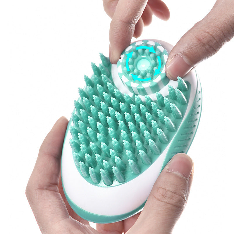 Pet Bath Brush Massage Hair Removal Cleaning Tool For Pets