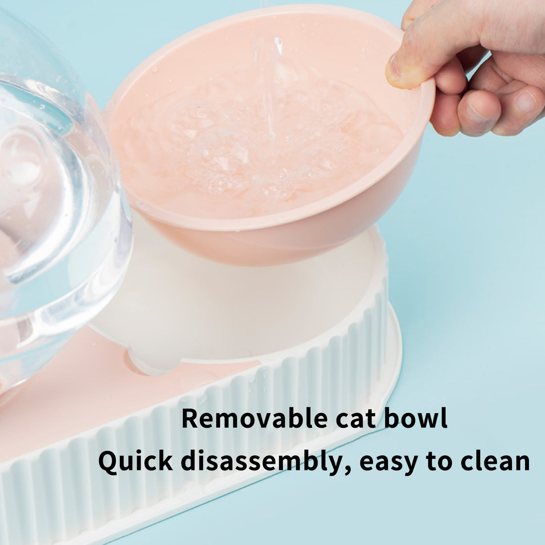 Pet Automatic Feeder Water Bowl Drinking Station