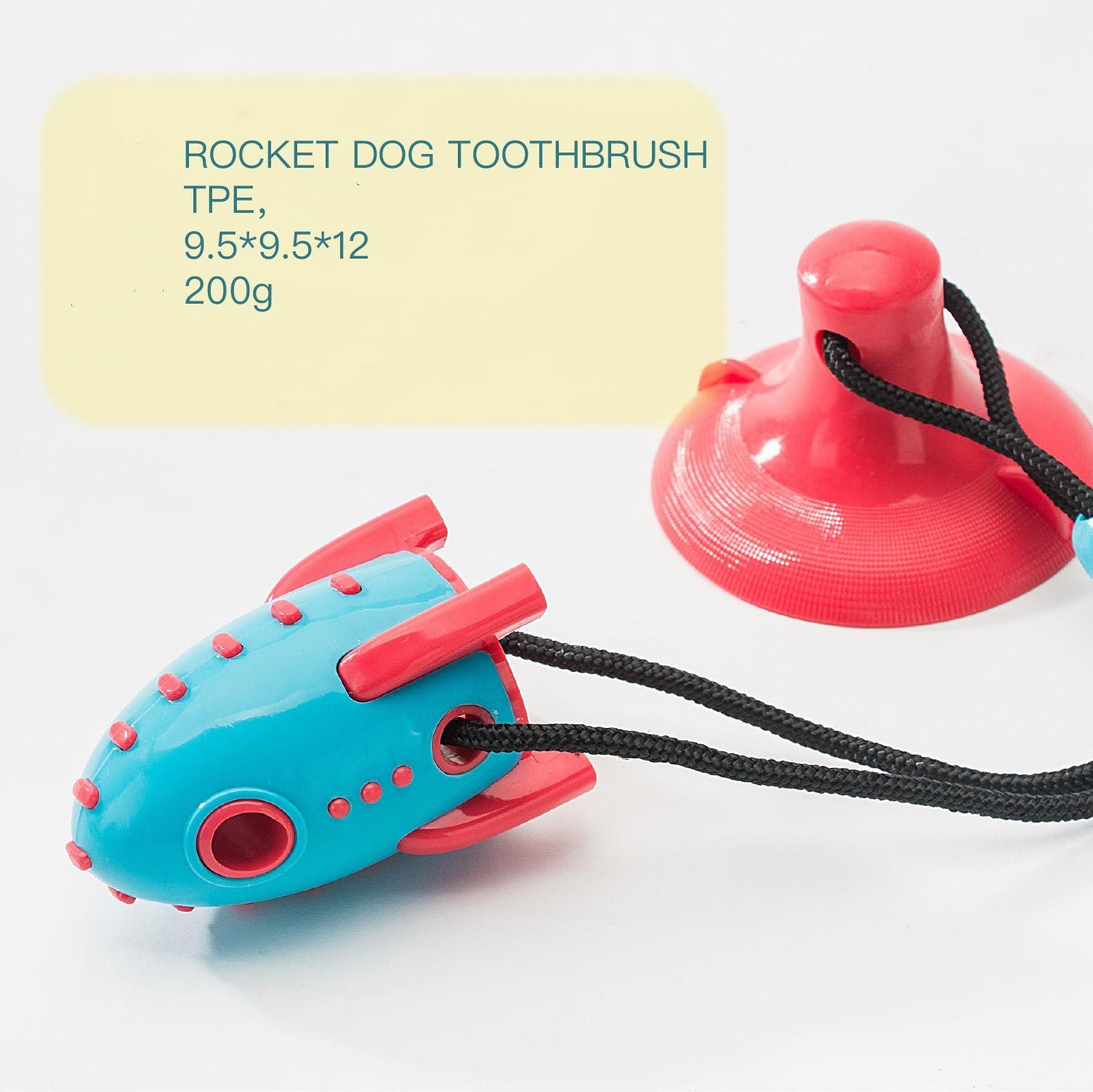 Rocket Pet Toy Food Leaking Bite Resistant Toy Vest
