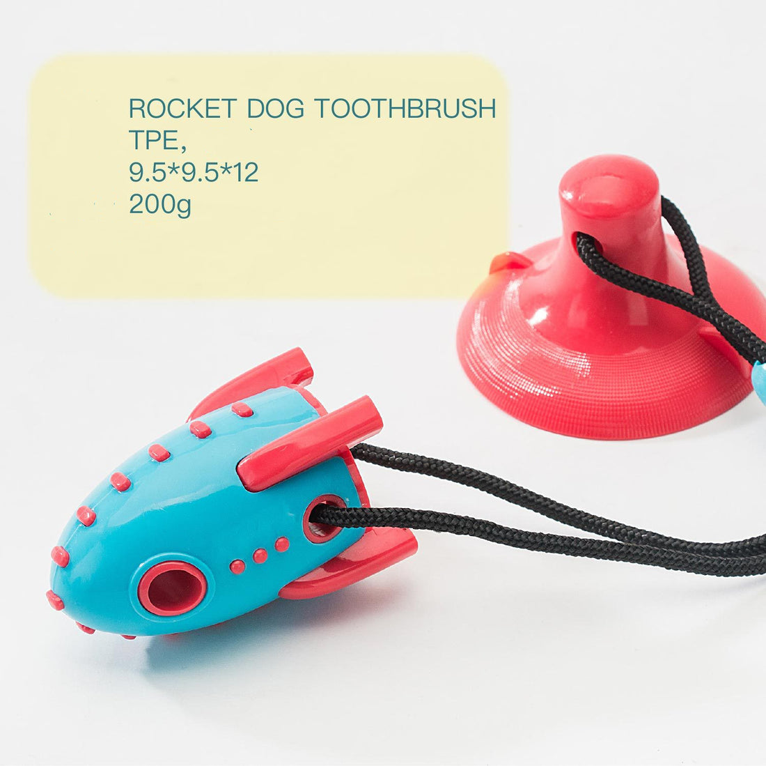Rocket Pet Toy Food Leaking Bite Resistant Toy Vest