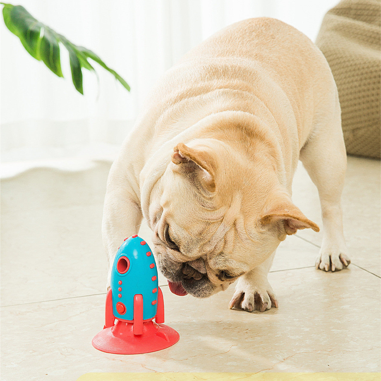 Rocket Pet Toy Food Leaking Bite Resistant Toy Vest