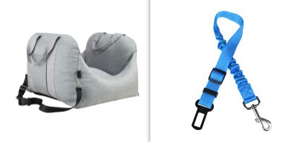 Pet Car Carrier Seat Waterproof Portable Travel Safety Basket