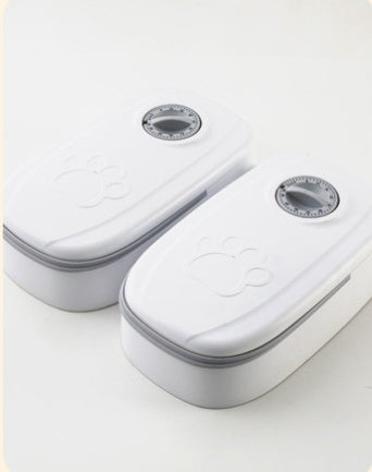 Pet Automatic Smart Food Dispenser With Timer Bowl