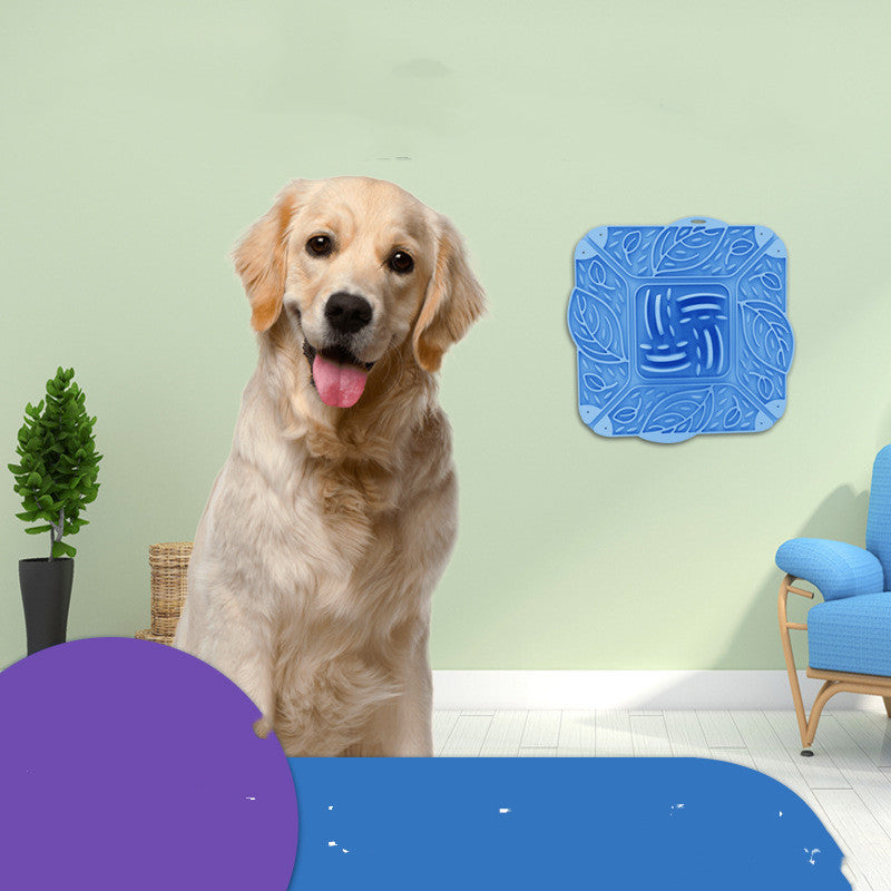 Pet Silicone Foldable Slow Feeding Mat Bowl