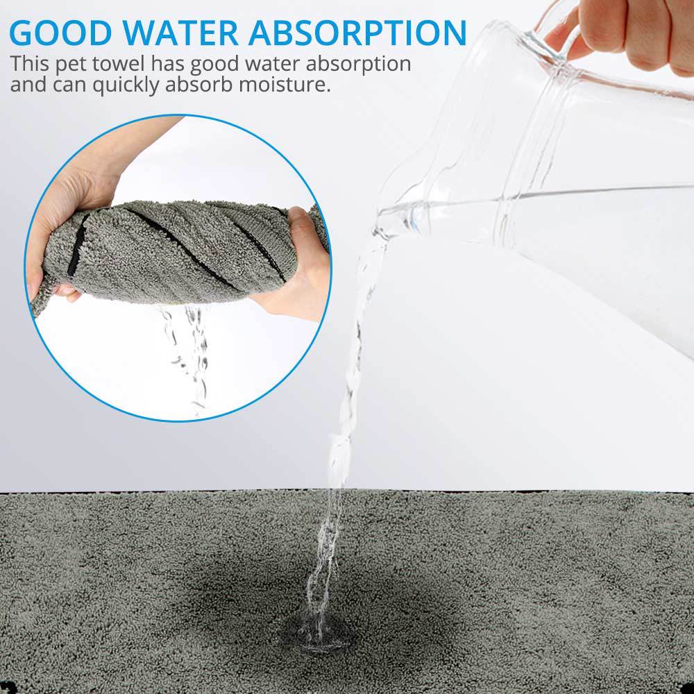Pet Bathrobe Super Absorbent Large Quick Drying Towel For Pets