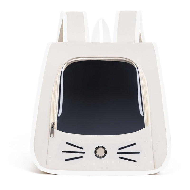Pet Backpack Carrier Breathable Portable Shoulder Travel Bag