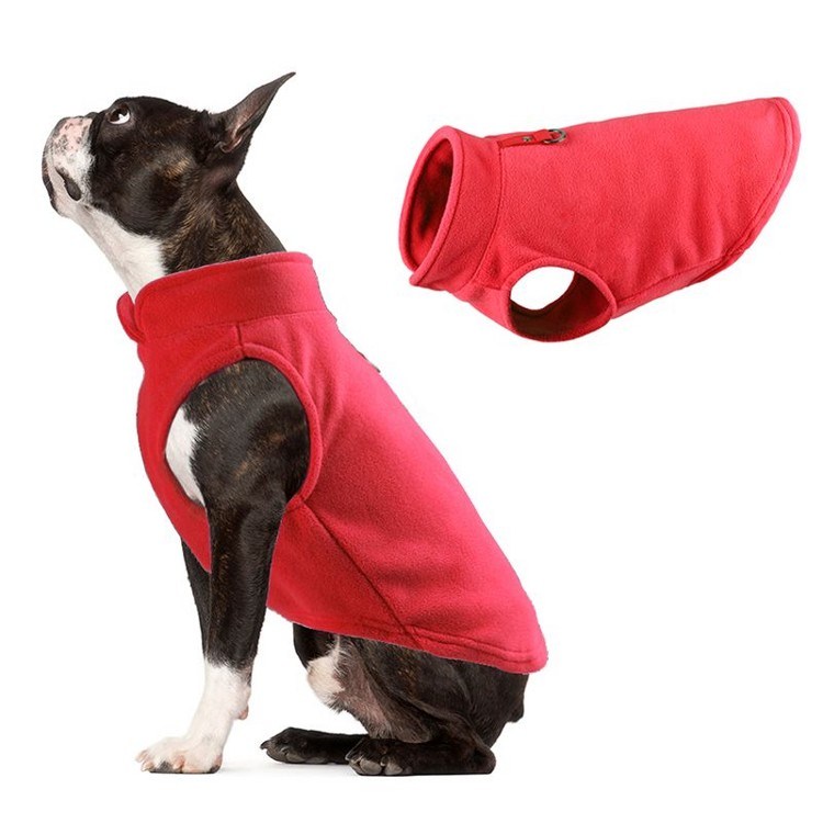 Fleece Pet Coat Jacket Vest For Small Pet