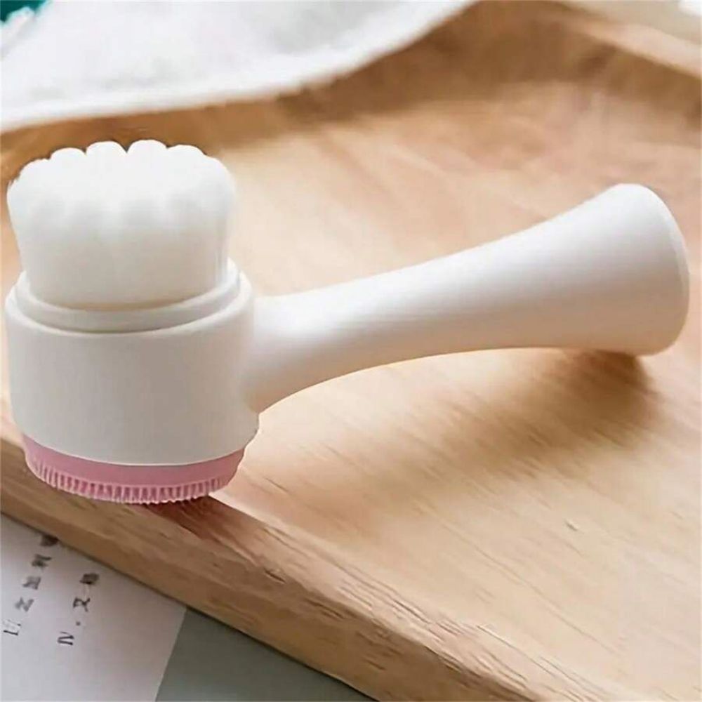 Easy Clean Nylon Pet Paw Grooming Massage Brush