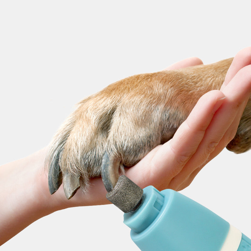 Pet Dual Purpose Nail Polisher And Hair Trimmer