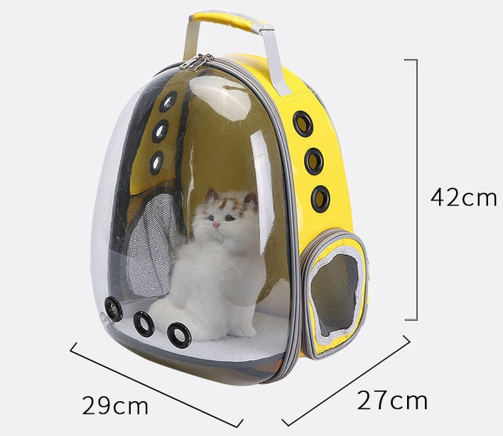 Portable Pet Bubble Backpack Carrier Space Capsule 360 View Rucksack