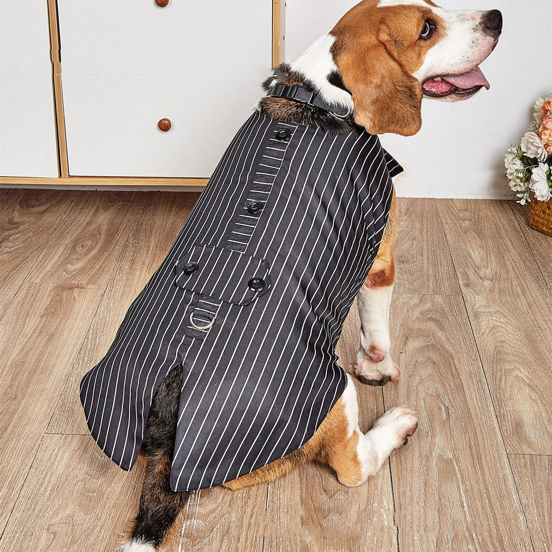 Pet Wedding Suit Jacket Swallowtail Formal Clothing Apparel