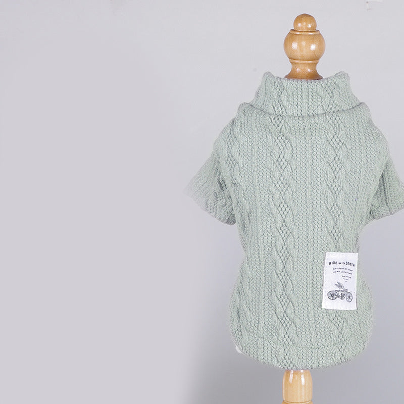 Pet Sweater Warm Soft Winter Knit Apparel