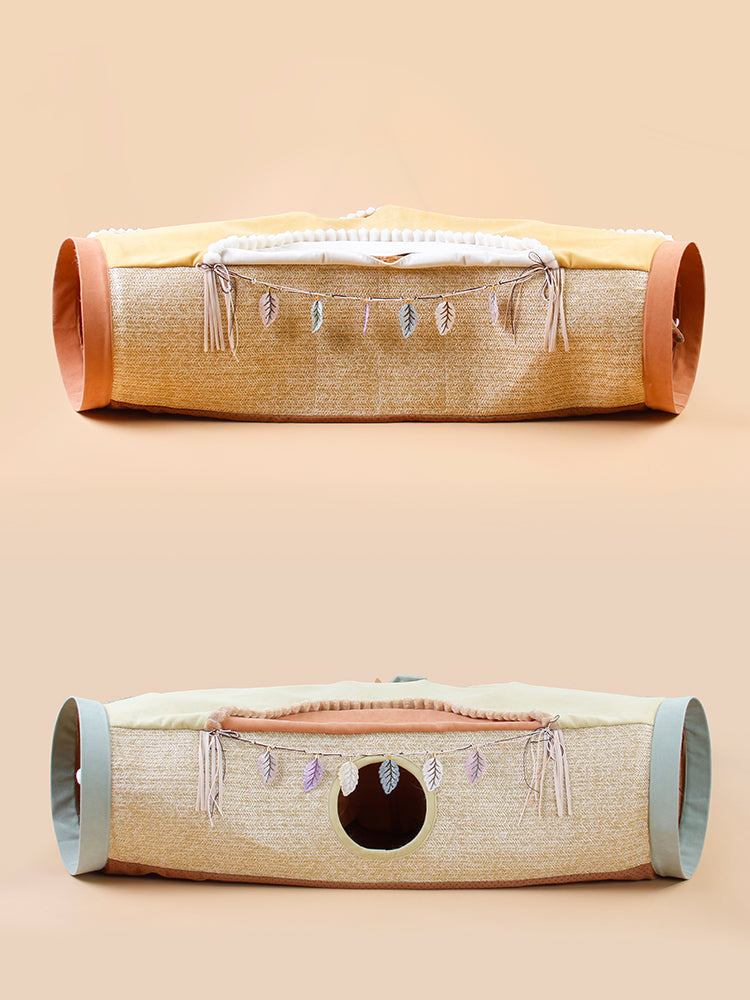 Pet Net Litter Roll Hole Drilling Toy