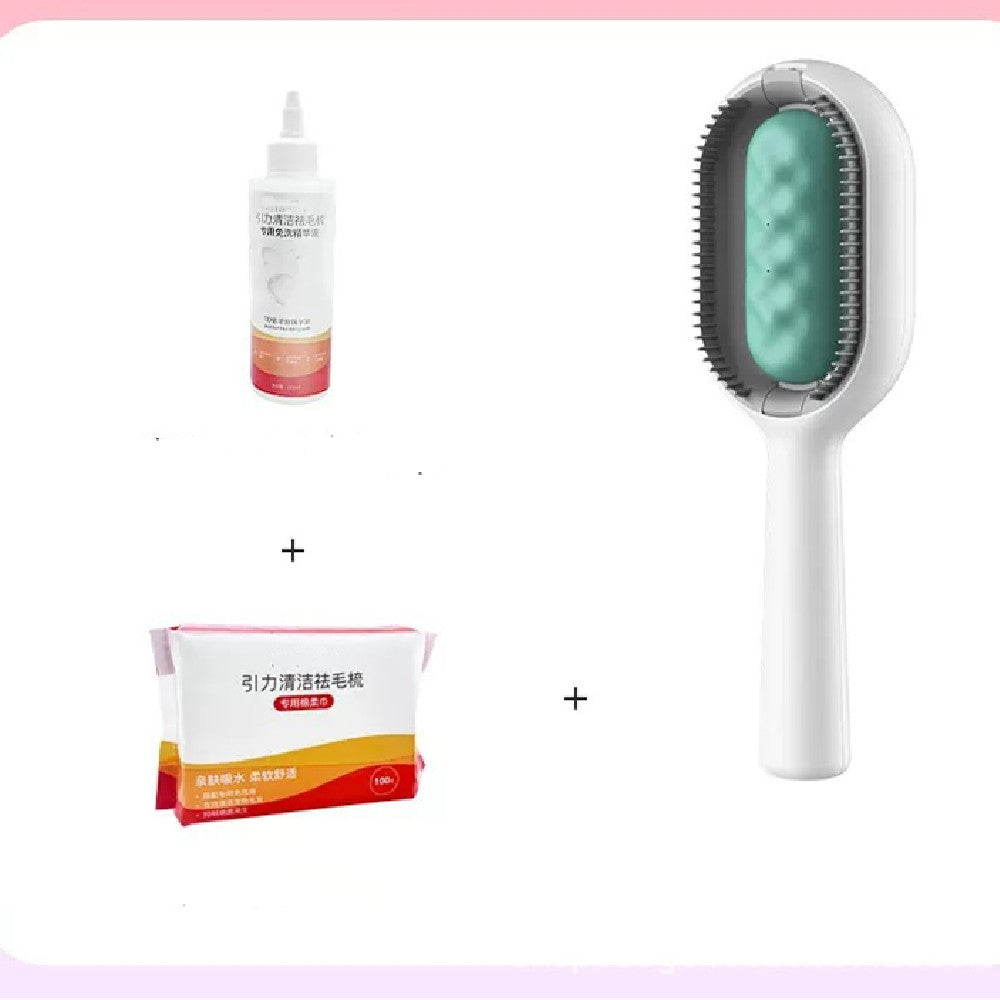 Pet Dematting Grooming Brush For Removing Loose And Sticky Fur