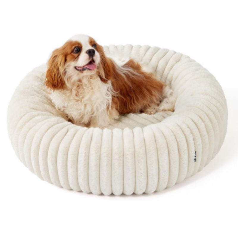Pet High Grammage Plush Round Winter Warm Sleeping Mat