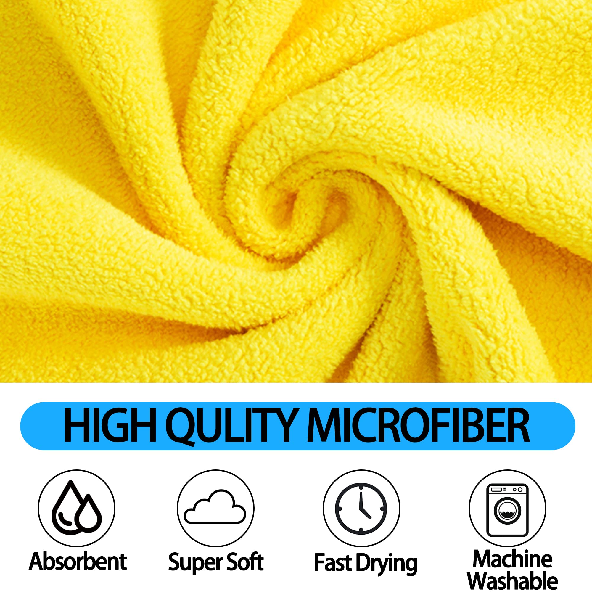 Pet Bath Towel Super Absorbent Quick Drying Microfiber For Pets