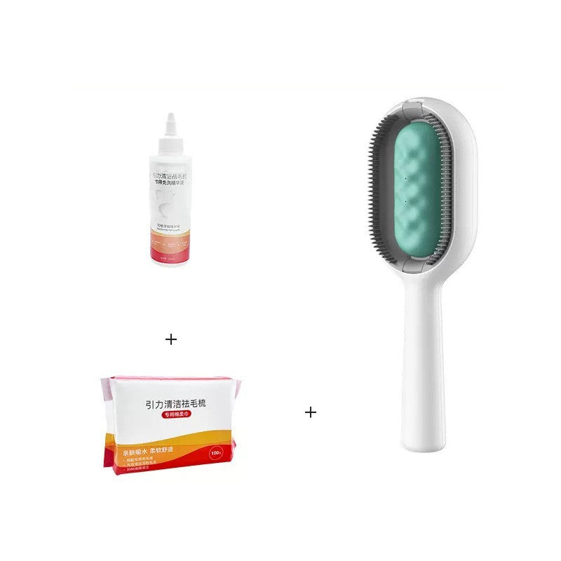 Pet Dematting Grooming Brush For Removing Loose And Sticky Fur