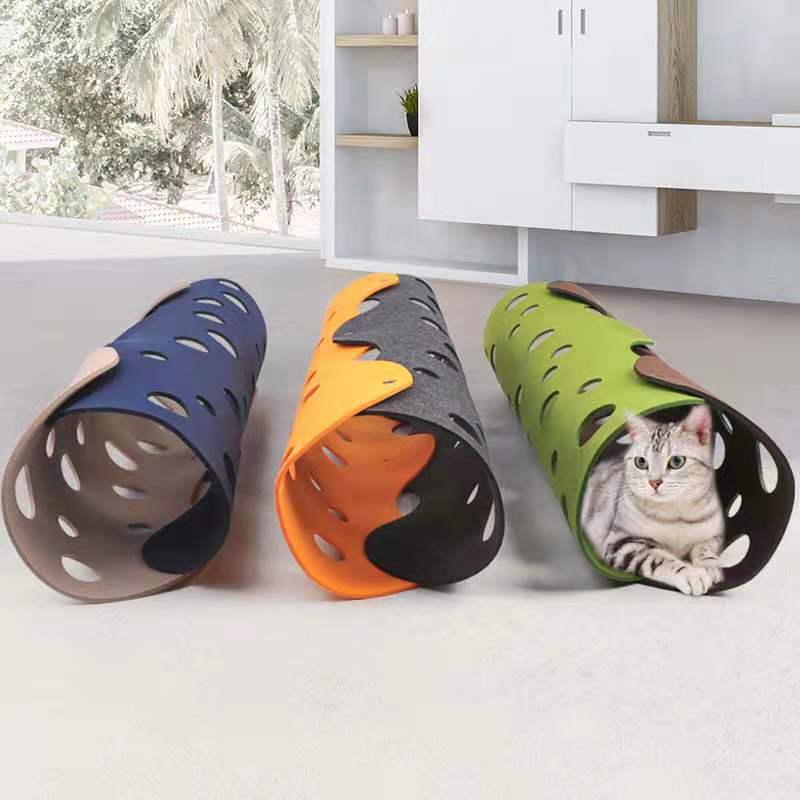 Pet Removable Felt Tunnel Toy