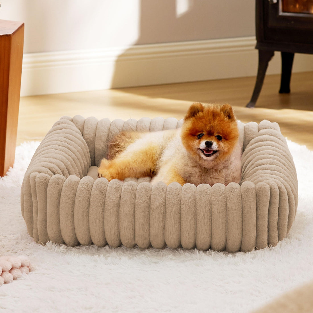 Pet All Season Warm Plush Pet House Bed