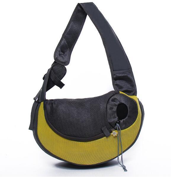 Pet Carrier Mesh Oxford Travel Shoulder Sling Handbag Tote Bag