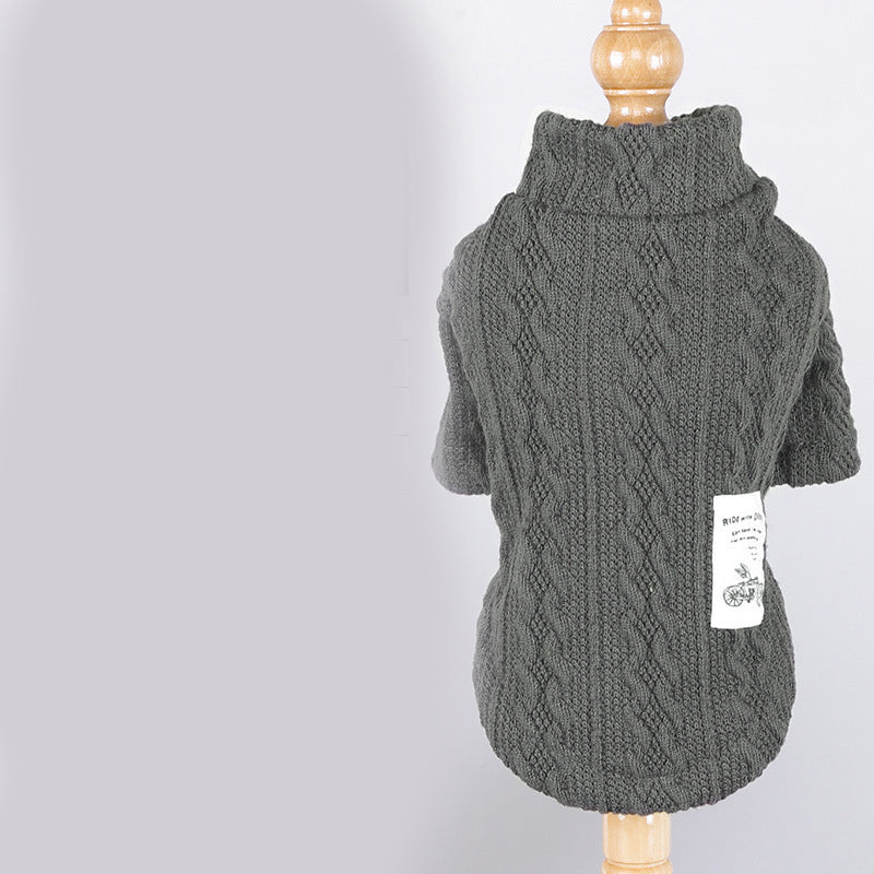 Pet Sweater Warm Soft Winter Knit Apparel
