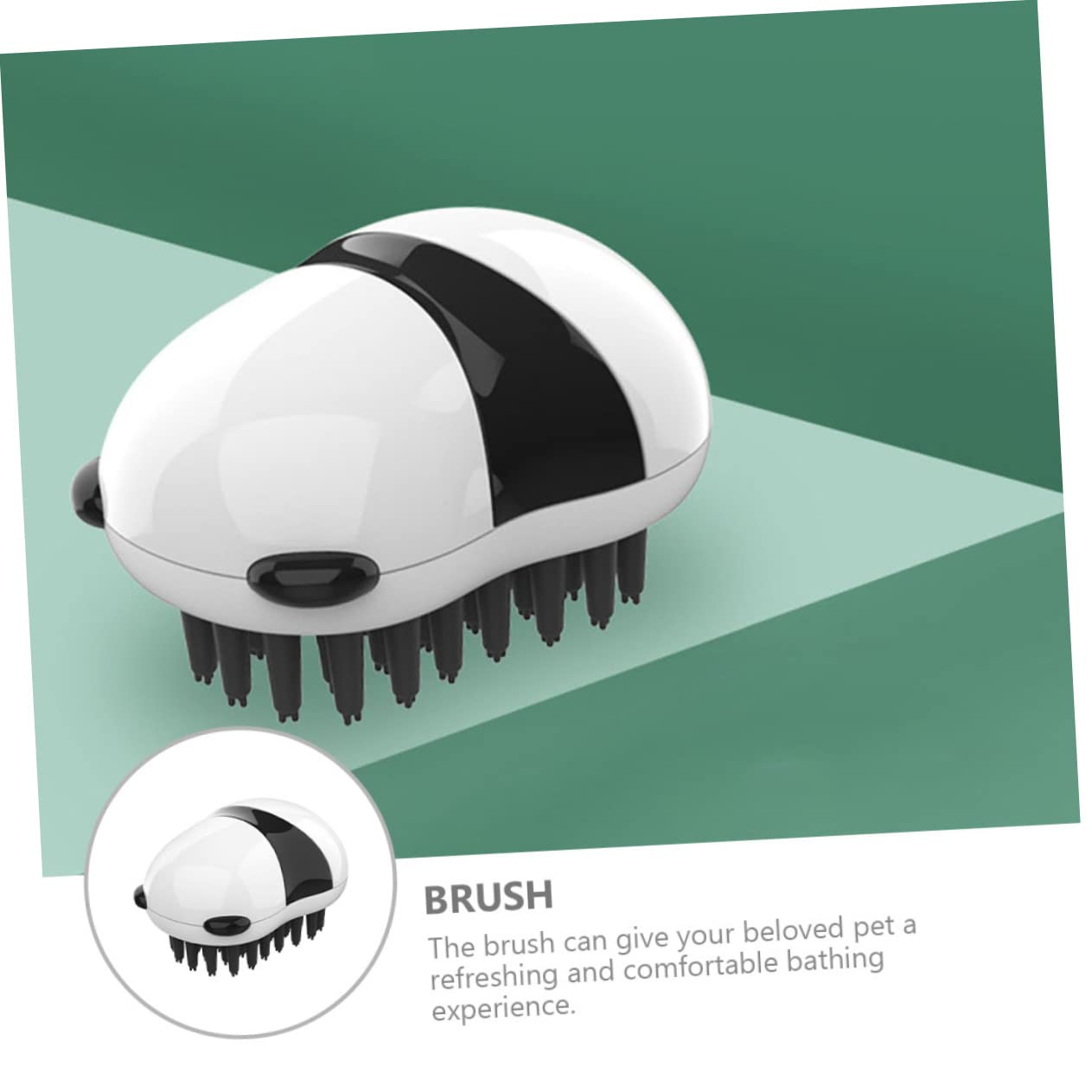 Pet Bath Grooming Glove Hair Removal Cleaning Brush Tool